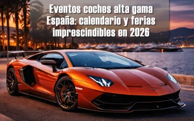 Eventos de coches de alta gama en España 2026: calendario y ferias